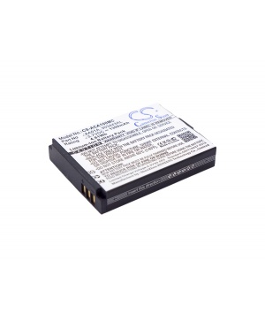 Batteria 3.7V 1.3Ah Li-ion per ACTIVEON DKA10W-B