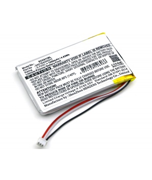 Batteria 3.7 v 1250mAh Li - Po per Elca MAGO-EVO, MITO-VETTA