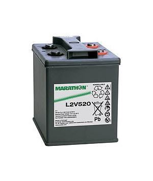 Batterie Plomb 2V 520Ah Exide (208X270X282) (L2V520) 