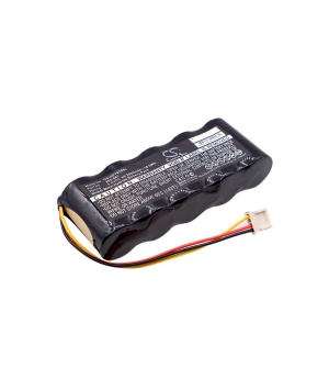 Batterie 6V 3Ah Ni-MH pour d&eacute;bitm&egrave;tres GE Panametrics PT878 (200-081)