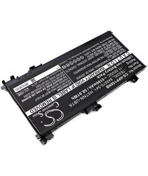 Batterie 11.55V 5.1Ah Li-ion TE03XL pour HP Pavilion 15 UHD