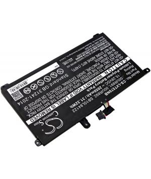 Batterie 15.28V 2.05Ah LiPo pour Lenovo ThinkPad T570