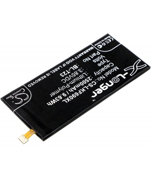 Batterie 3.85V 2.5Ah LiPo BL-T23 pour LG K580