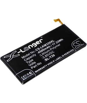 Akku 3.85V 4.5Ah LiPo BL-T30 für LG X Power 2