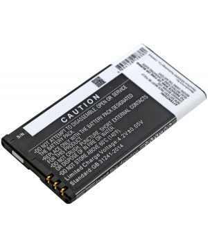 3.7V 1.8Ah Li-ion battery for Microsoft Lumia 630