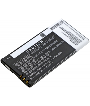BATTERIE 3.7V 1.8AH LI-ION POUR NOKIA LUMIA 630 (BL-5H)