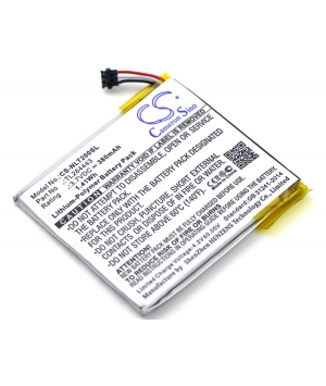 3.7V 0.38Ah Li-Polymer battery for Nest Learning Thermostat 2nd Genera