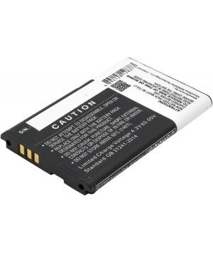 Batterie 3.7V 1.55Ah Li-ion BV-5J pour Nokia Lumia 435