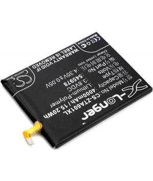 Batería 3.8V 4Ah LiPo 545978 para ZTE BA601