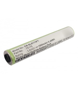 3.6V 1.8Ah NiMh Batteria per Pelican M9 Lampada