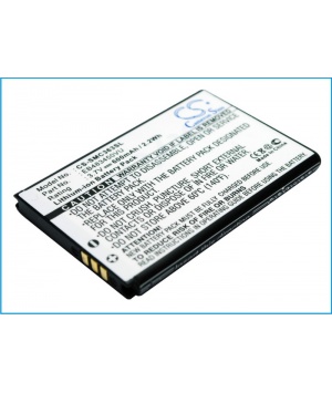 3.7V 0.6Ah Li-ion battery for Samsung GT-C3230
