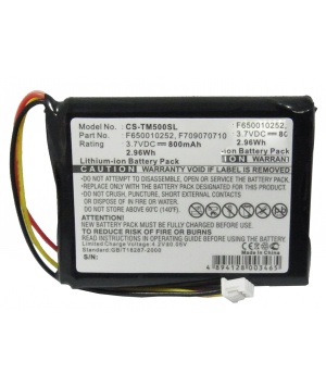 3.7V 0.8Ah Li-ion batterie für TomTom 4K00.100