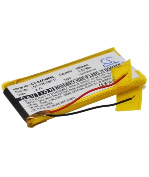 Batterie 3.7V 0.33Ah LiPo pour Sony NW-E403 Batterie 3.7V 0.33Ah LiPo pour Sony NW-E403