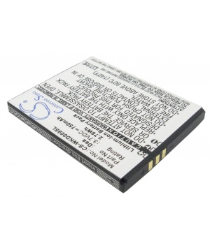 Batería 3.7V 0.75Ah Li-ion para Wiko DEA