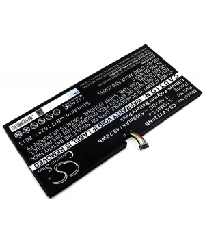 Batterie 7.68V 5.3Ah LiPo L15M4PC3 pour Lenovo IdeaPad Miix 720