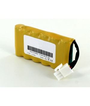 Batterie 7.2v 2.7Ah pour testeur ADSL SUNRISE MTT LITE SA175