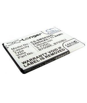 Batterie 3.8V 3.2Ah Li-ion pour Samsung Galaxy Mega 6.3