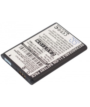 3.7V 0.75Ah Li-ion battery for Samsung GT-E1117 3.7V 0.75Ah Li-ion battery for Samsung GT-E1117