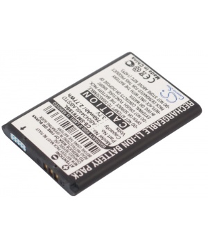 3.7V 0.75Ah Li-ion battery for Samsung GT-E1117