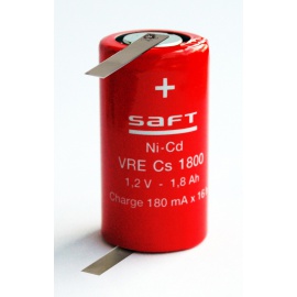 Element Saft 1.2V 1.8Ah VRECS1800 lugs CLG