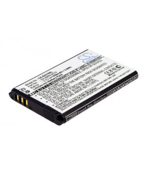 3.7V 1.05Ah Li-ion batterie für Sirius SXi1