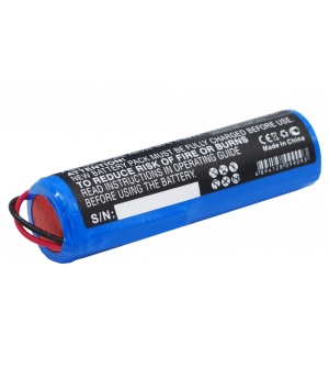 3.7V 3Ah Li-ion battery for Wella Eclipse Clipper