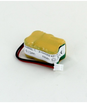 BATTERIE 7.2V 0.12AH NI-MH POUR SPORTDOG FIELDTRAINER SD-400 (SAC00-15724)