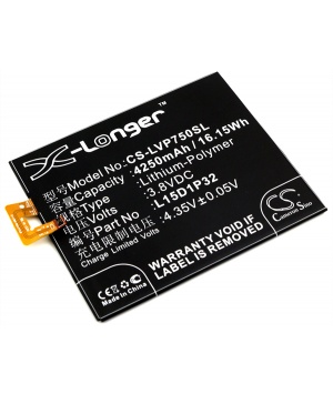 Battery 3.8V 4.25Ah LiPo for LENOVO PHAB 6.98