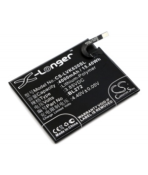 Battery 3.85V 4Ah LiPo BL272 for LENOVO Vibe K6 Power