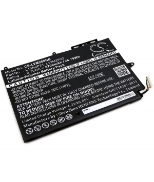 Battery 3.7V 6.7Ah LiPo L13N2P21 for Lenovo Miix 2