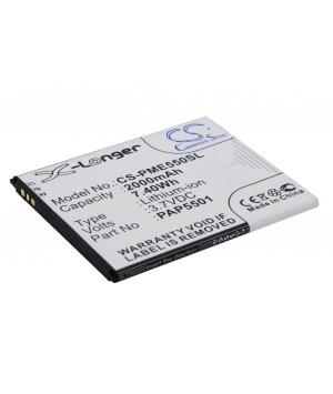 Batteria 3.7V 2Ah Li-ion per Prestigio MultiPhone 5501 Duo