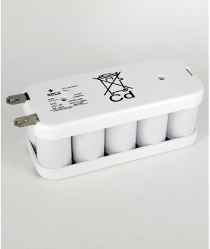 Batterie Saft 9 VTD 70 Flasque SAFT
