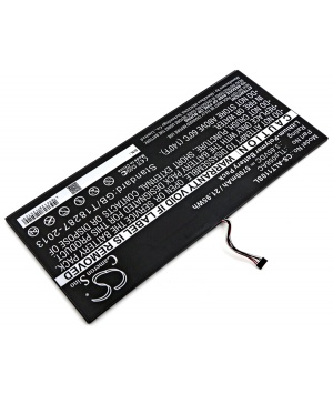 Batteria 3.85V 5.7Ah LiPo per Alcatel One Touch Plus 10"