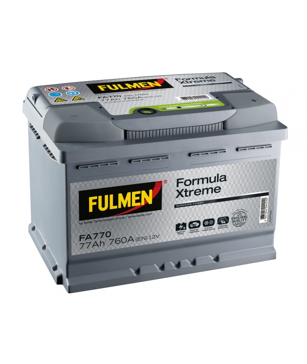 Batterie Voiture 12v64AH Fulmen