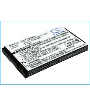 3.7V 1.1Ah Li-ion battery for ZTE Chorus