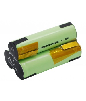 Batterie 3.6V 2Ah Ni-MH pour aspirateur AEG Electrolux Junior 2.0 (CS-AG2000VX)
