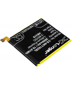 3.85V 2.6Ah Li-Po battery for smartphone Nokia 3 3.85V 2.6Ah Li-Po battery for smartphone Nokia 3