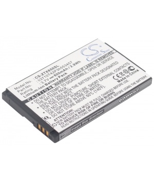 3.7V 0.8Ah Li-ion battery for ZTE A37