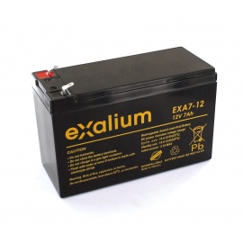 Batterie Plomb 12V 7Ah EXALIUM (151X65X98) (EXA7-12) 