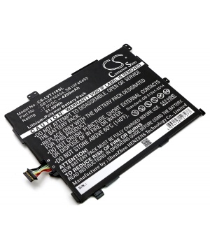 Batterie 7.5v 4.2Ah Lipo pour tablette Lenovo Thinkpad 10 20E4 (00HW017)