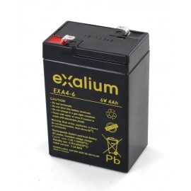 Batterie-Lead 6V 4Ah Exalium EXA4-6