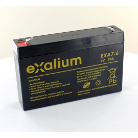 Batterie Plomb Exalium 6V 7Ah EXA7-6