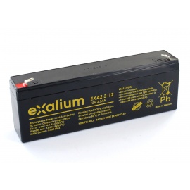 batería plomo Exalium 12V 2.3Ah EXA2.3-12