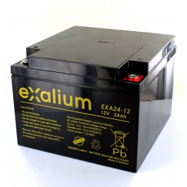 batería plomo Exalium 12V 24Ah EXA24-12