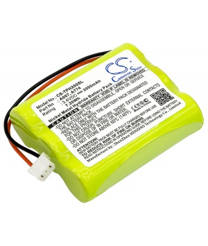 Batteria 3.6V 2Ah Ni-Mh per TPI HXG-2D
