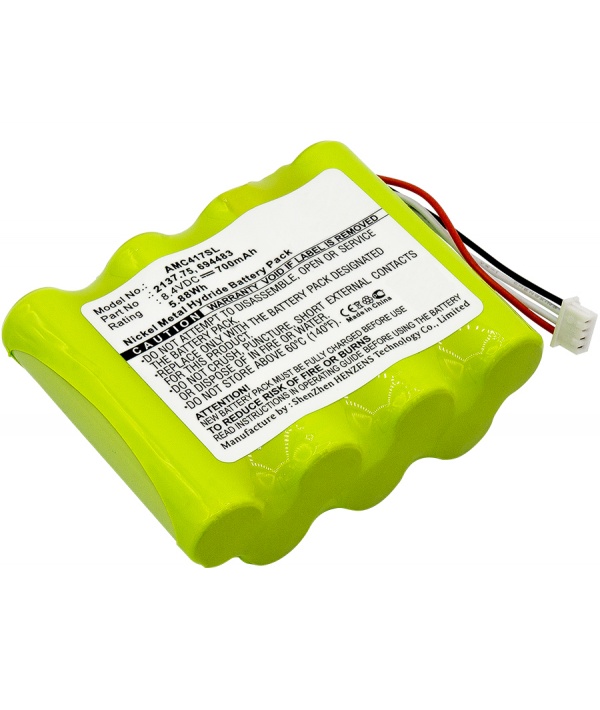 Batterie 8.4V 0.7Ah Ni-Mh pour AEMC 6417 Ground Tester