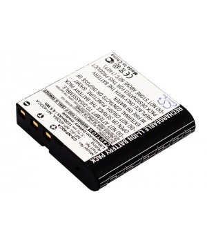 3.7V 1.23Ah Li-ion battery for Agfa Agfaphoto Microflex 100