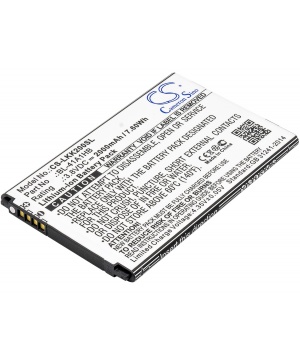 Battery 3.8V 1.7Ah Li-ion for smartphone LG K200