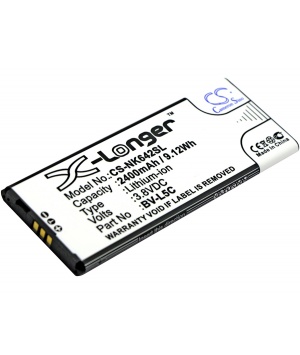 Batterie 3.8V 2.4Ah Li-ion pour Microsoft Lumia 640 LTE (BV-L5C)