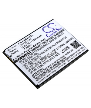 Batería 3.8V 2Ah Li-Polymer para Highscreen B2000A